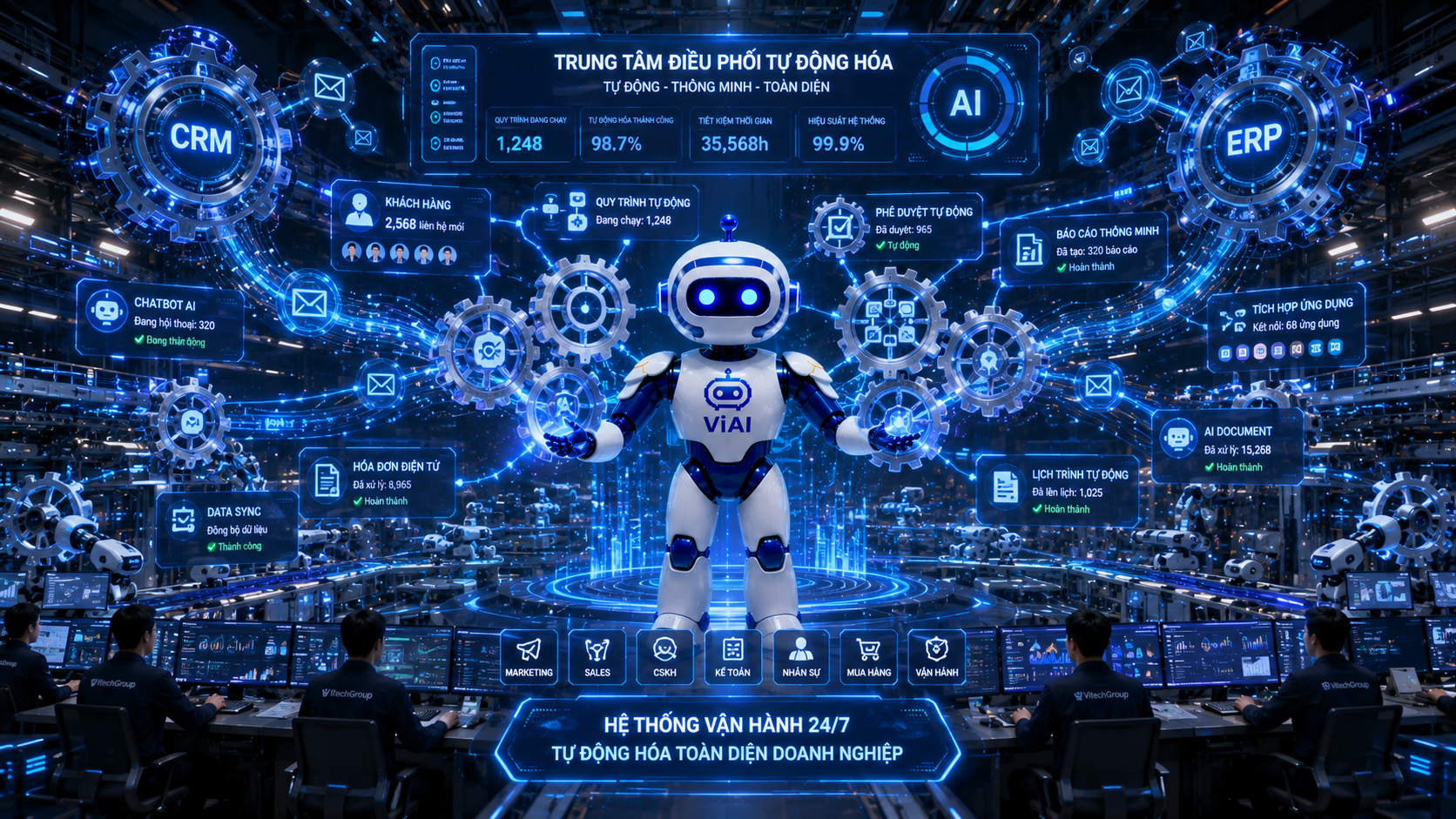Quản lý đa nền tảng trong 1 dashboard